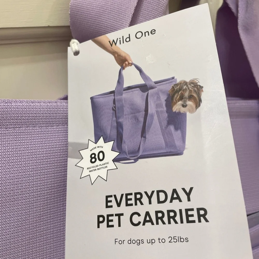 Wild One Every Day Pet Carrier light lavender Lilac Read